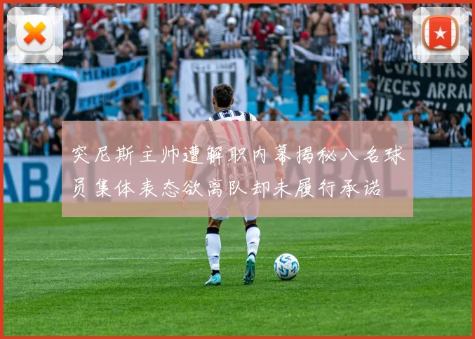 突尼斯主帅遭解职内幕揭秘八名球员集体表态欲离队却未履行承诺